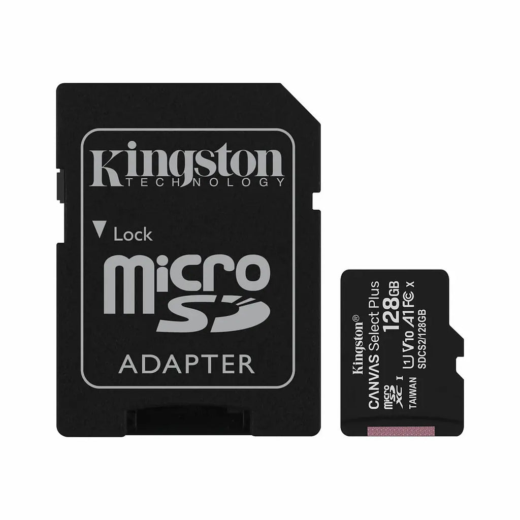 Memoria Micro SD 128GB Kingston Canvas Select Plus 100MB/S