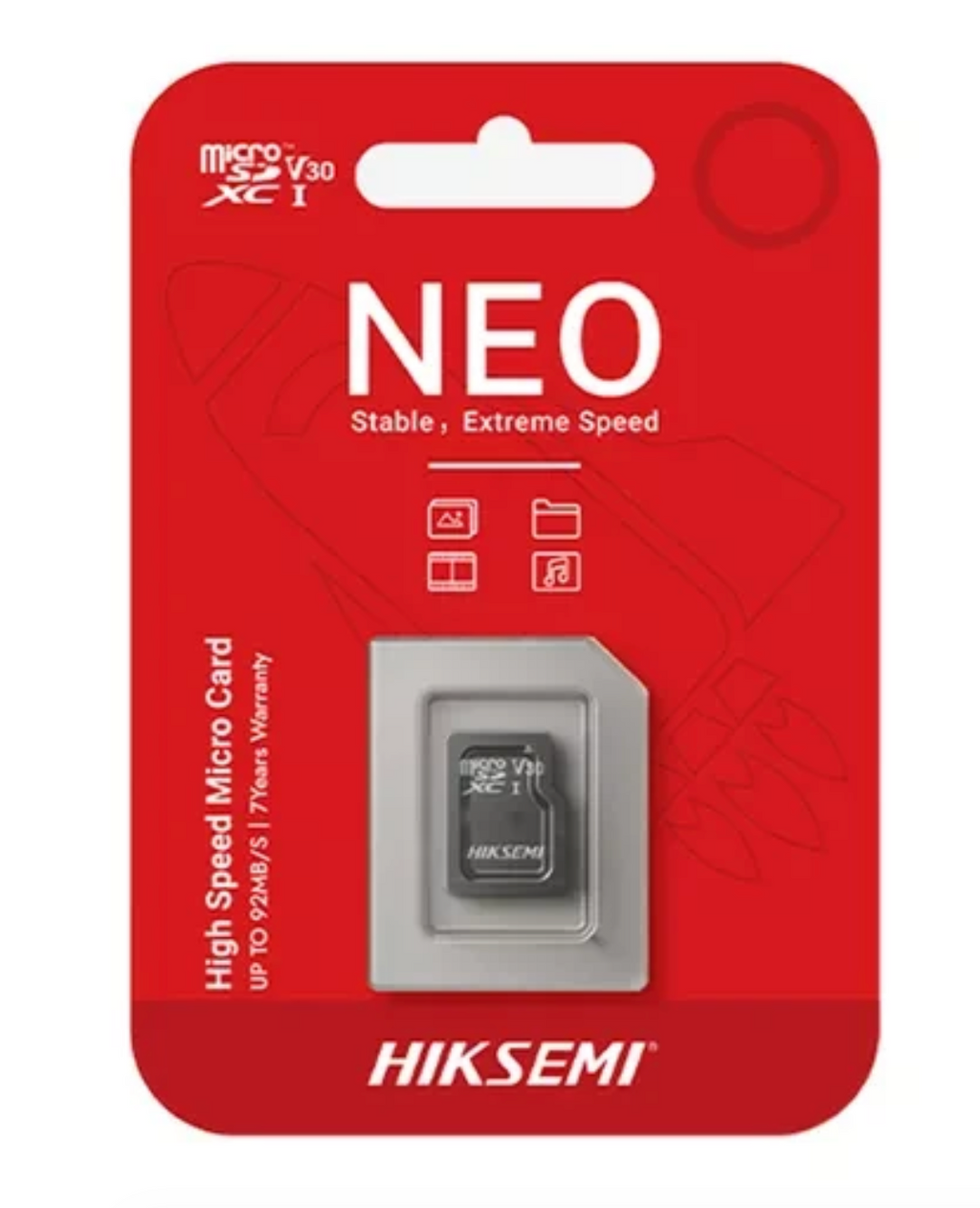 Memoria Micro SD 128GB Hiksemi con Adaptador SD
