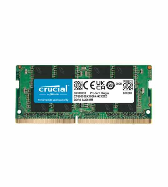 Memoria Ram Sodimm DDR4 Crucial 8GB 3200Mhz