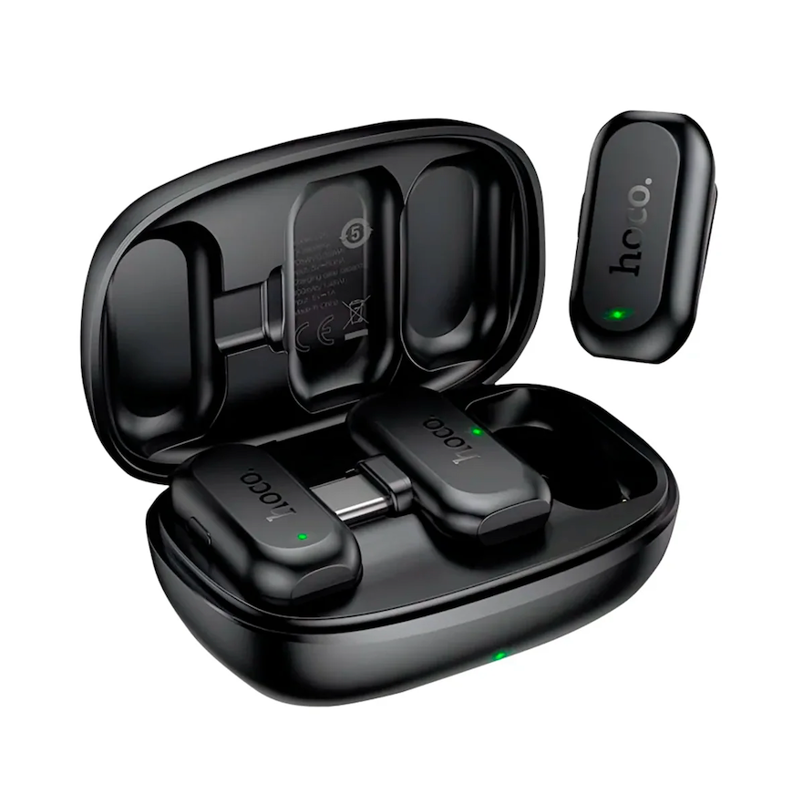 Micrófono Inalámbrico Hoco L26 USB-C Negro