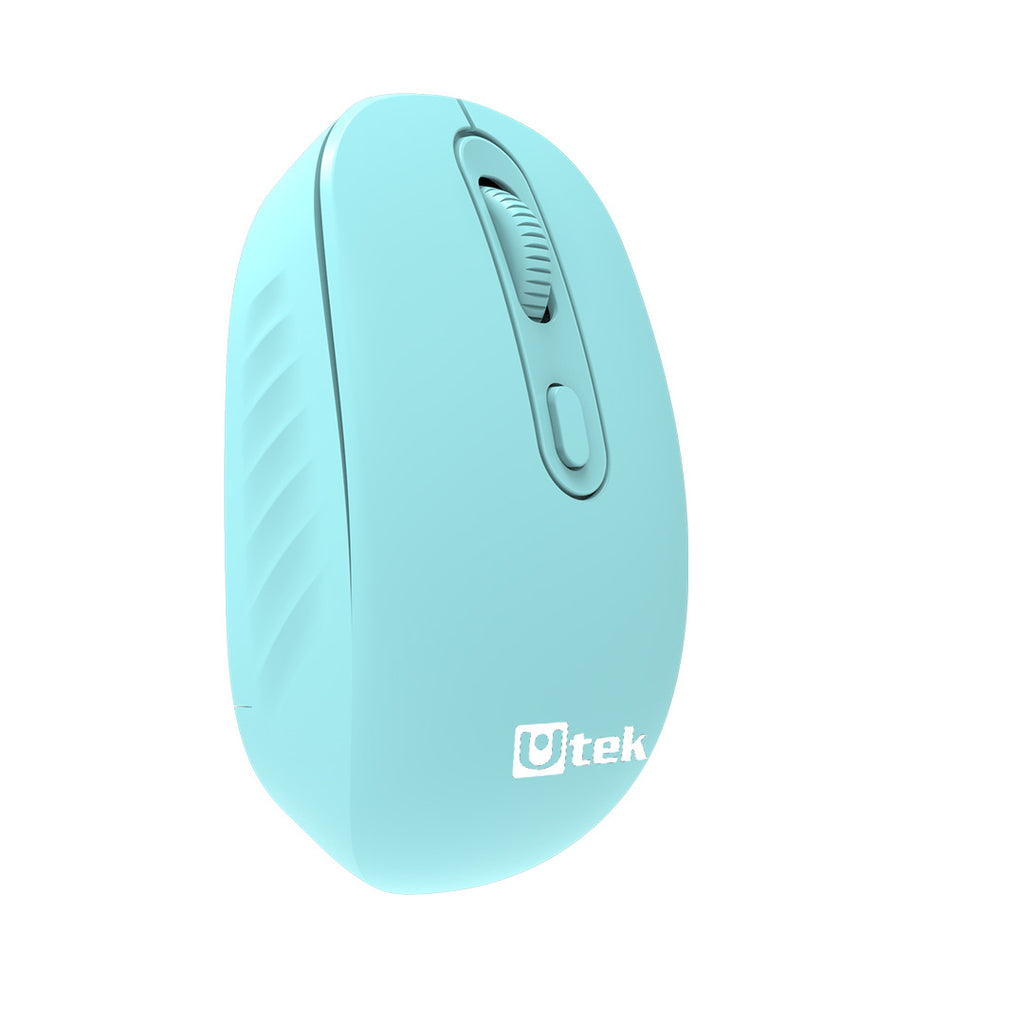 Mouse Inalámbrico Turquesa UTEK UT-MOW125BL 2.4GHz