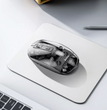 Mouse Inalámbrico y Bluetooth Hoco GM29 Cristal Negro