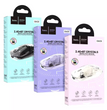 Mouse Inalámbrico y Bluetooth Hoco GM29 Cristal Negro
