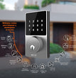 Cerradura Inteligente Wifi Acero Alexa Google Nexxt NHS-D100