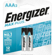 Pilas Alcalinas AAA 2 UN Energizer Max Plus