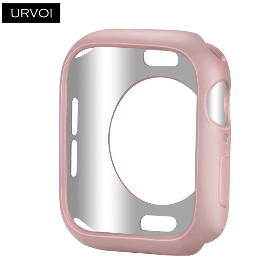 Protector Silicona Para Applewatch Rose 44/45mm