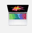 Protector Teclado Para Macbook Pro 13/15 A1989 A2159 Arcoiris