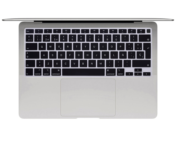 Protector Teclado Para Macbook Air A2179 A2337 Negro