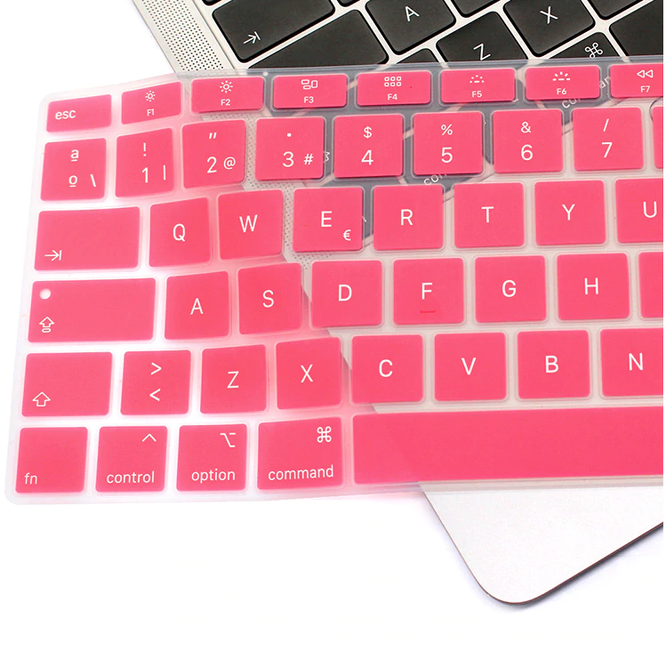 Protector Teclado Para Macbook Air A1932 Rosa