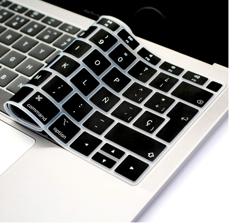 Protector Teclado Para Macbook Air A1932  Negro