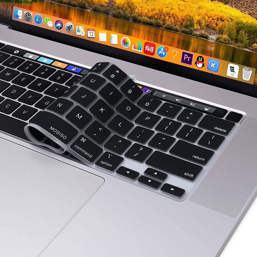 Protector Teclado Para MacBook Pro 13/16 A2338 A2141 Negro