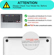 Protector Teclado Para MacBook Pro 13/16 A2338 A2141 Negro