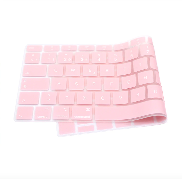 Protector Teclado Para Macbook Air A1932 Rosado