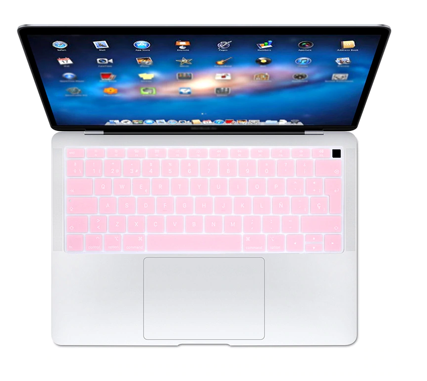 Protector Teclado Para Macbook Air A1932 Rosado