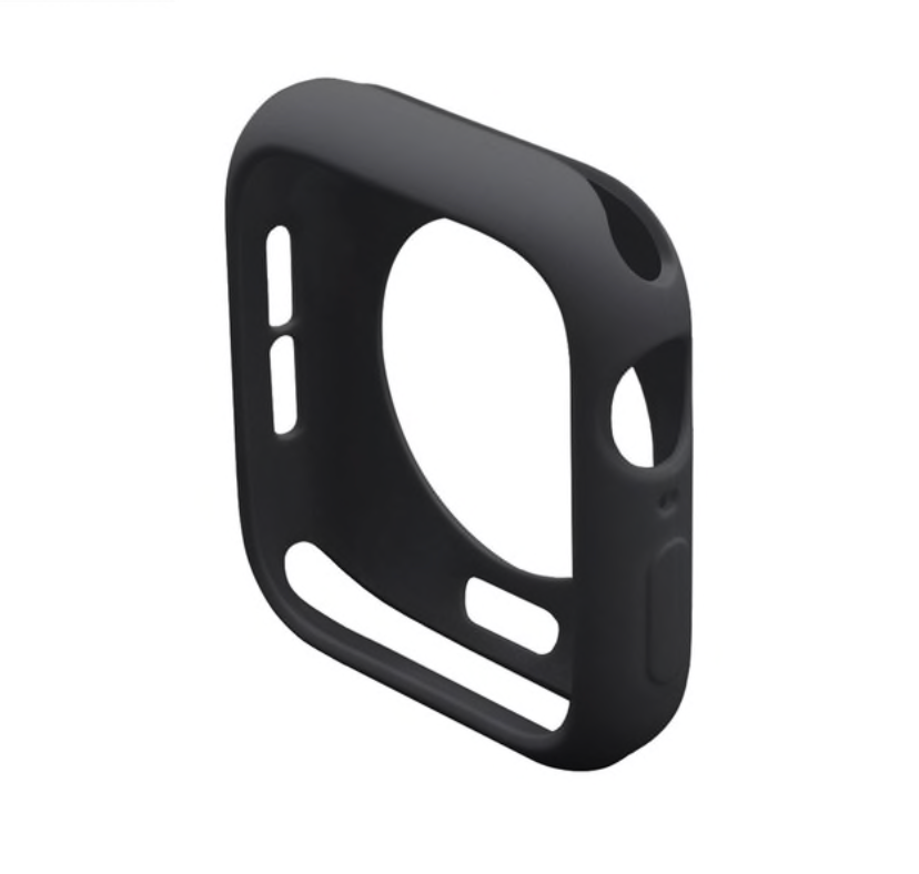 Protector Silicona Para Applewatch Negro 38/40mm