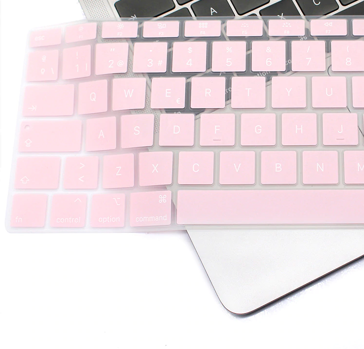 Protector Teclado Para Macbook Air A1932 Rosado