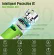 Pack 2 Pilas AAA Litio 750mah Recargables Puerto Usb C