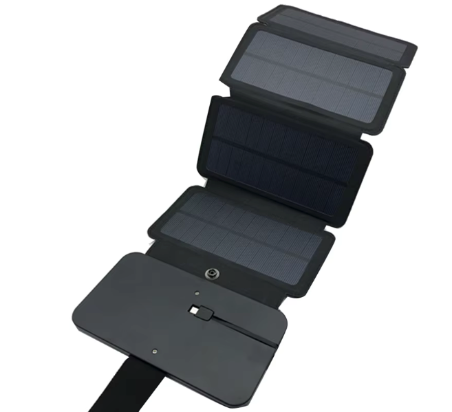 Bateria Solar USB para carga de Celulares 5V 1A 9W Brujula