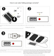 Bateria Solar USB para carga de Celulares 5V 1A 9W Brujula