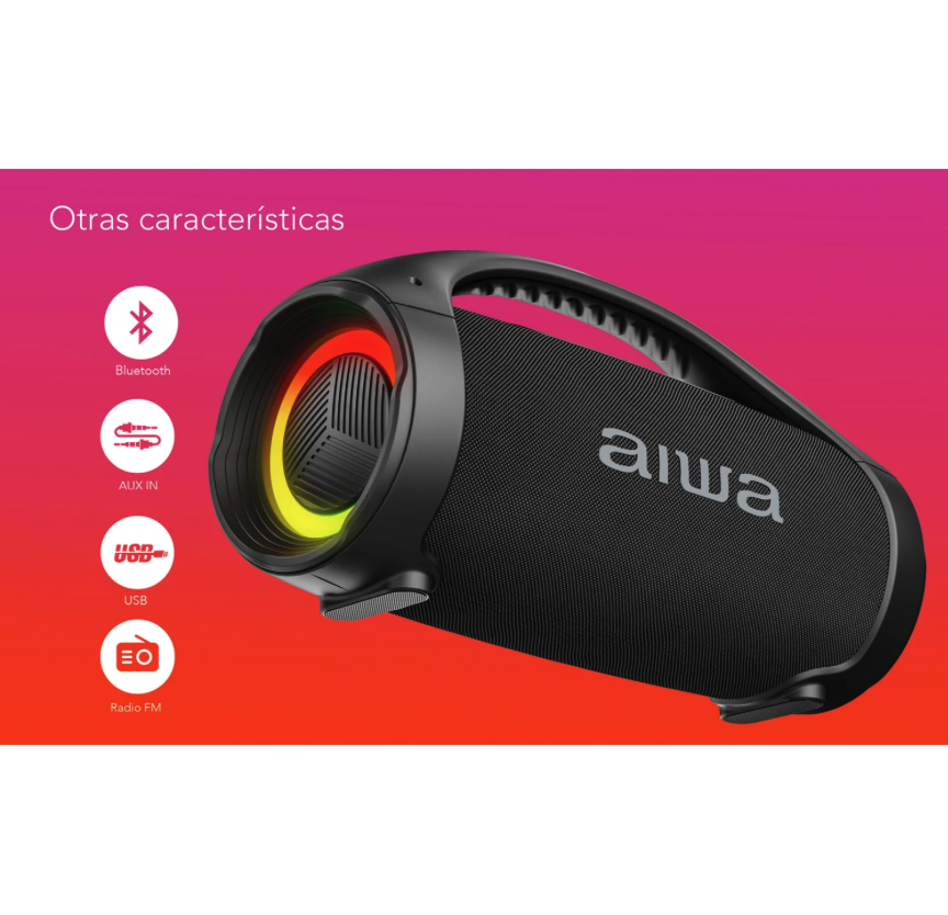 Parlante Bluetooth Aiwa AW-S144BT 50W TWS