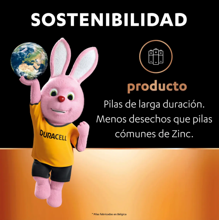 Pilas AAA Duracell Alcalinas Pack 4 Unidades