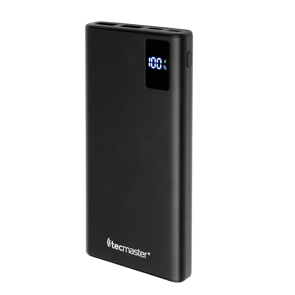 Powerbank 10000mah Alumunio PD 20W QC 22,5W Tecmaster TM-200551