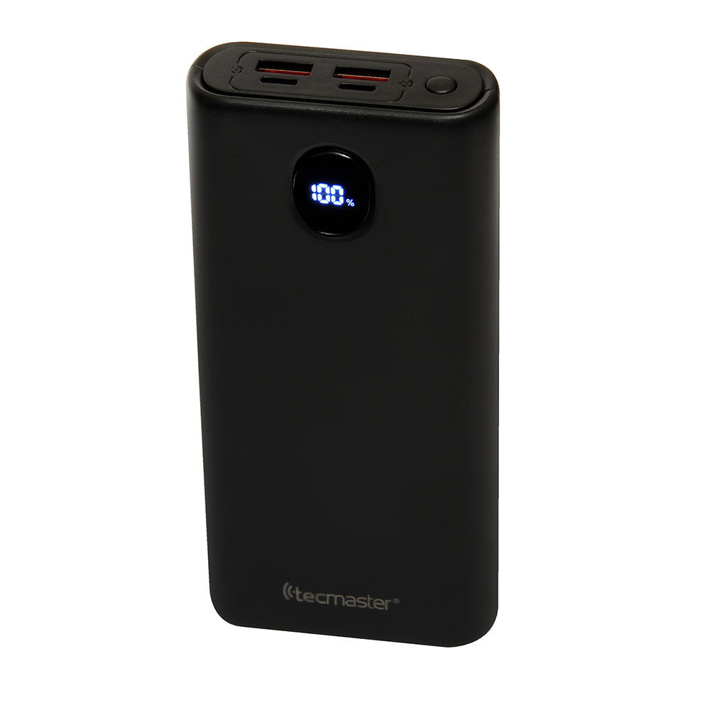 Powerbank 20000mah Alumunio PD 20W QC 22,5W Tecmaster TM-200552