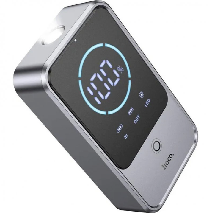 Powerbank Partidor Auto Hoco QS7 10000mAh Gris
