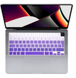Protector Teclado Para Macbook Pro 14/16 M1 A2442 A2485 A3112 Lila