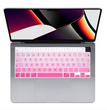 Protector Teclado Para Macbook Pro 14/16 M1 A2442 A2485 A3112 Pink