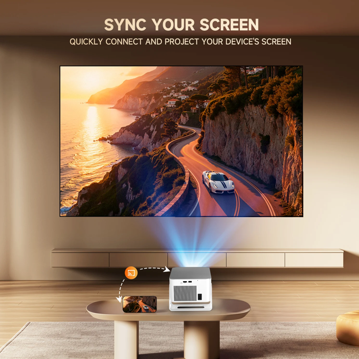 Proyector Magcubic HY350 Max 4K Android V.14 WiFi6 BT