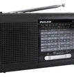 Radio Portátil Philco Bluetooth USB Multibanda Linterna Recargable ICX65