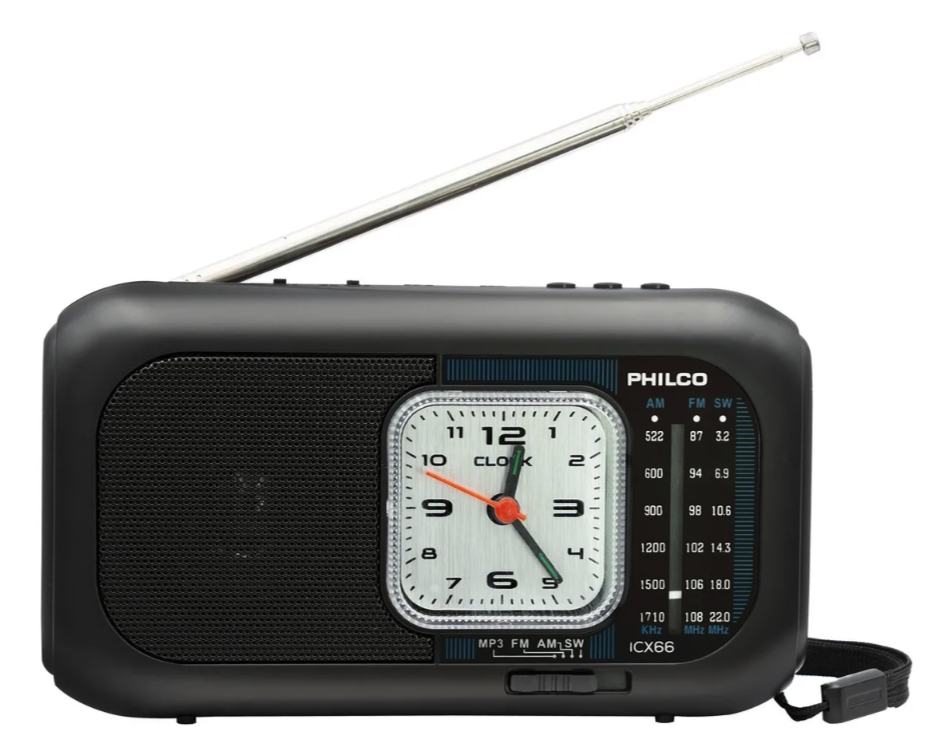Radio Multibanda Philco ICX66 Bluetooth Solar