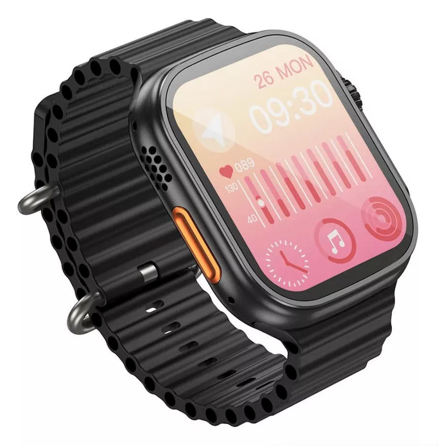 Reloj Inteligente Hoco Y12 Ultra Smartwatch Bluetooth Negro