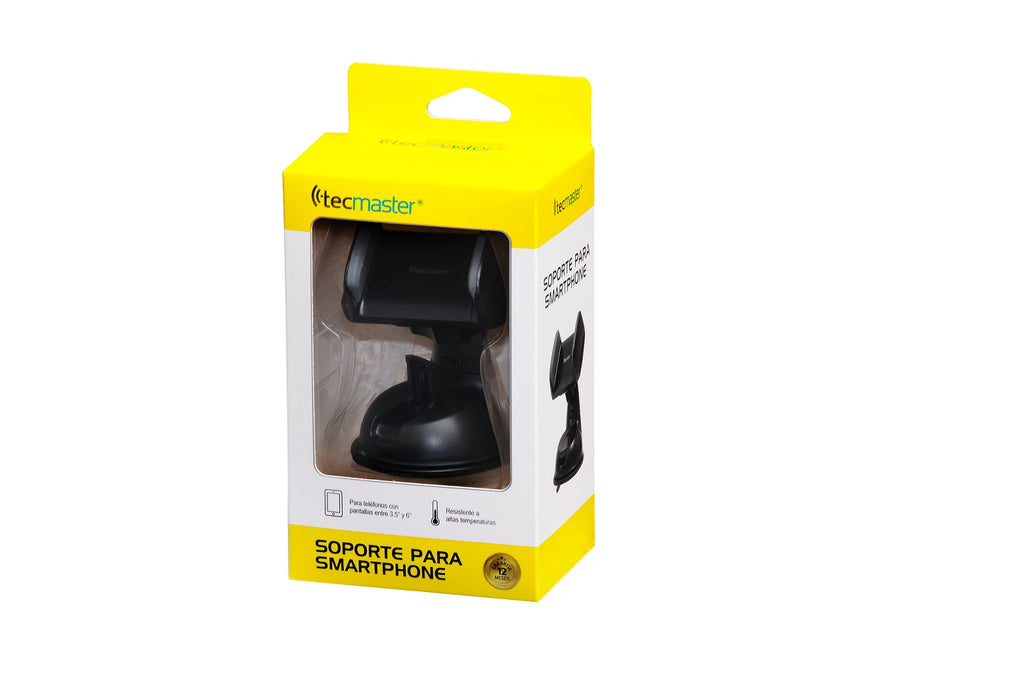 Soporte Celular Holder 360 Grados Ventosa Tecmaster