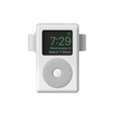 Soporte Dock Para Applewatch Silicona Diseño Blanco