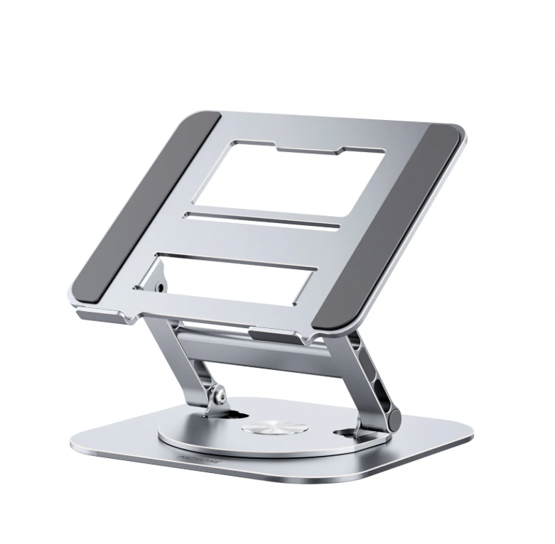 Soporte Giratorio y HUB Aluminio Notebook Macbook iPad Goforit