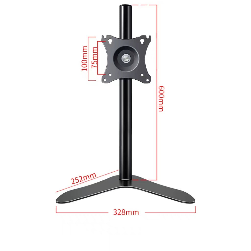 Soporte Monitor 14 a 27 Horizontal y Vertical 60CM Alto Goforit