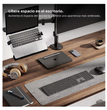 Soporte Monitor y Notebook Brazo Articulado Escritorio A017 Goforit