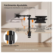 Soporte Monitor y Notebook Brazo Articulado Escritorio A017 Goforit