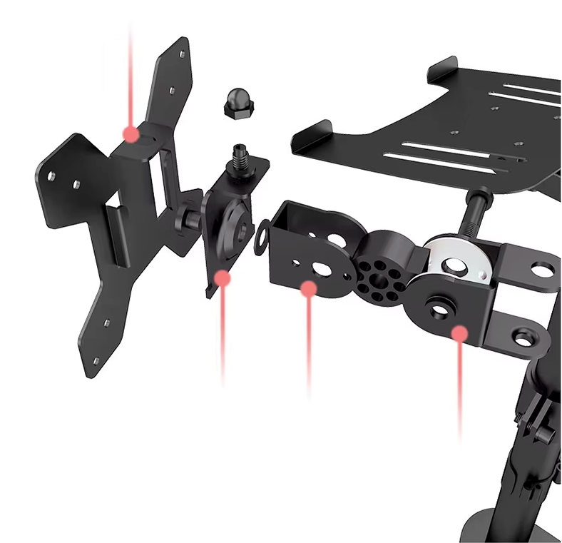 Soporte Monitor y Notebook Brazo Articulado Escritorio A017 Goforit