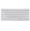 Teclado bluetooth para macbook notebook iMac tablets Tecmaster Silver