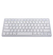 Teclado bluetooth para macbook notebook iMac tablets Tecmaster Silver