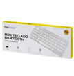 Teclado bluetooth para macbook notebook iMac tablets Tecmaster Silver