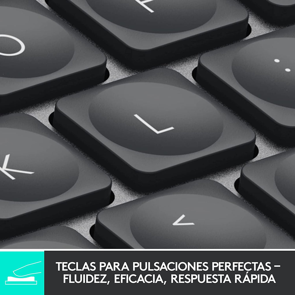 Teclado Logitech MX Keys mini Business BT Iluminado Negro