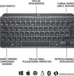 Teclado Logitech MX Keys mini Business BT Iluminado Negro