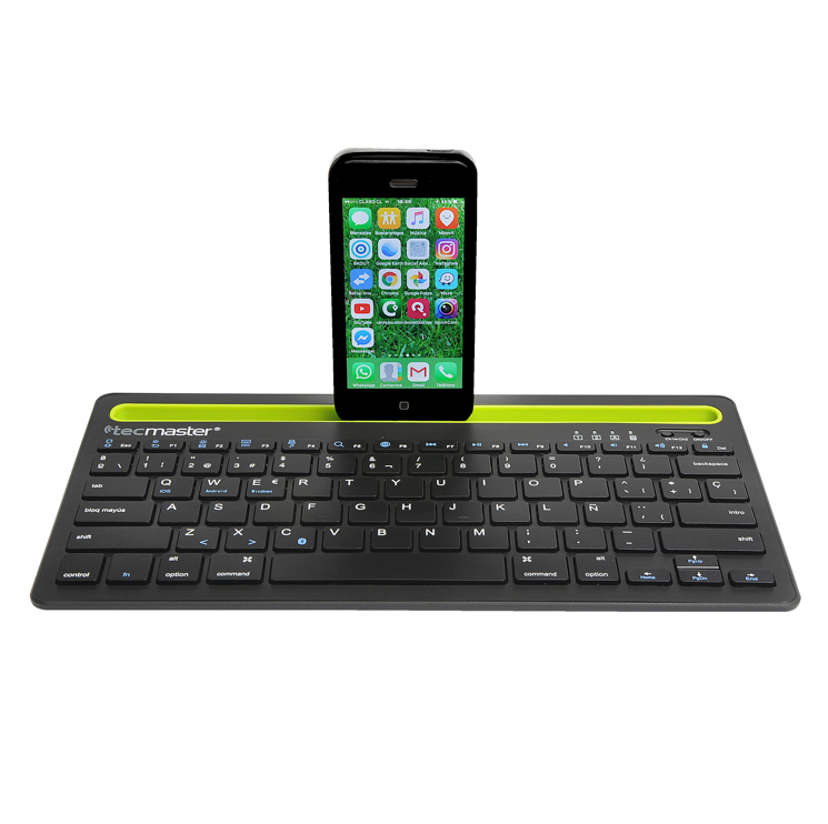 Teclado 2 en 1 Bluetooth compatible con Mac Tablets notebook