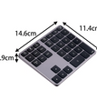 Teclado Numérico Bluetooth compatible con Macbook Notebooks