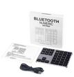 Teclado Numérico Bluetooth compatible con Macbook Notebooks