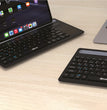 Teclado Inalambrico y Bluetooth Touchpad Recargable UT-KBBT900P